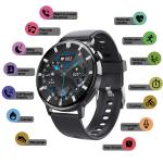 1.32Inch Round Screen Bluetooth Sports Smart Watch Digital Glucose Meter Heart