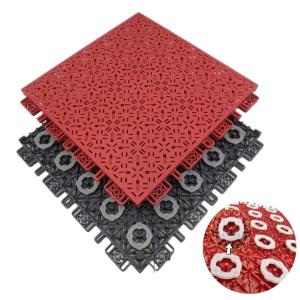 Wholesale Polypropylene Waterproof Multi Sport Interlocking Tiles Backyard Court Tiles from china suppliers