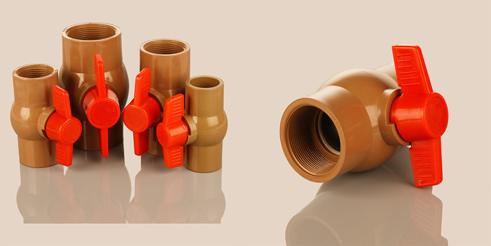China Factory High Pressure DIN Valve Octagonal Ball Valve Threaded PVC Valve