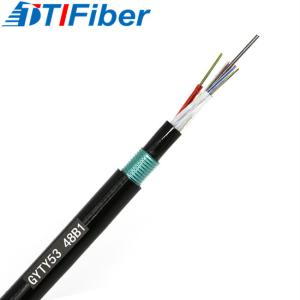 Wholesale GYFTY53 12 24 Core Outdoor SM Direct Burial Fiber Cable from china suppliers