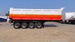9403ZH 4 Axles Rear Dump Semi Trailer 45 Cubic Meter for Your Construction Needs
