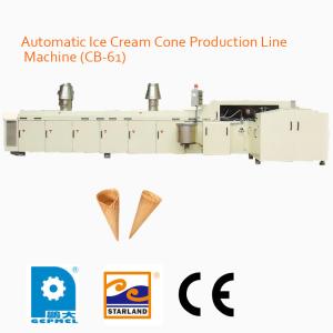 Wholesale Less Gas Consumption Fully Automatic Wafer Production Line 6000 Standard Cones / hour from china suppliers