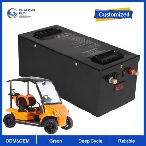 Wholesale LiFePO4 Lithium Battery Customized 60V 72V Golf Cart Battery 80AH 160AH 300AH 400AH Rechargeable EV Lithium Ion Battery from china suppliers