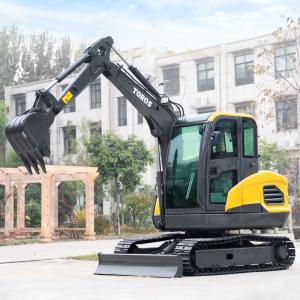 Wholesale EPA Certified 4 Ton Mini Excavator 2400rpm Small Crawler Excavator Bagger from china suppliers