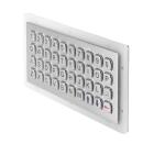 IP67 40Keys Alphanumeric Stainless Steel Keypad Top Panel Mount Outdoor