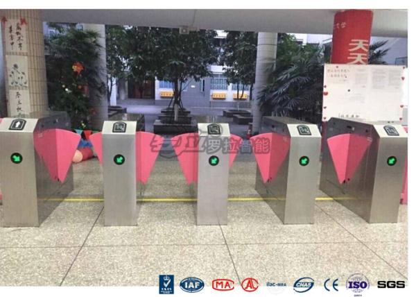 304 Stainless Steel Flap Barrier Gate Door Security Access Control Turnstile
