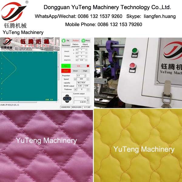 High Speed Computerized Multi needle Quilting Machine
