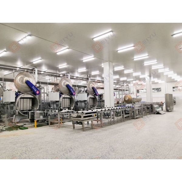 Canned Food Vegetable Meat Oilve Artichoke Pet Food Sterilizer Retort Autoclave