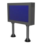 Can be customized outdoor anti - damage landscape 70 - inch LCD TV advertising