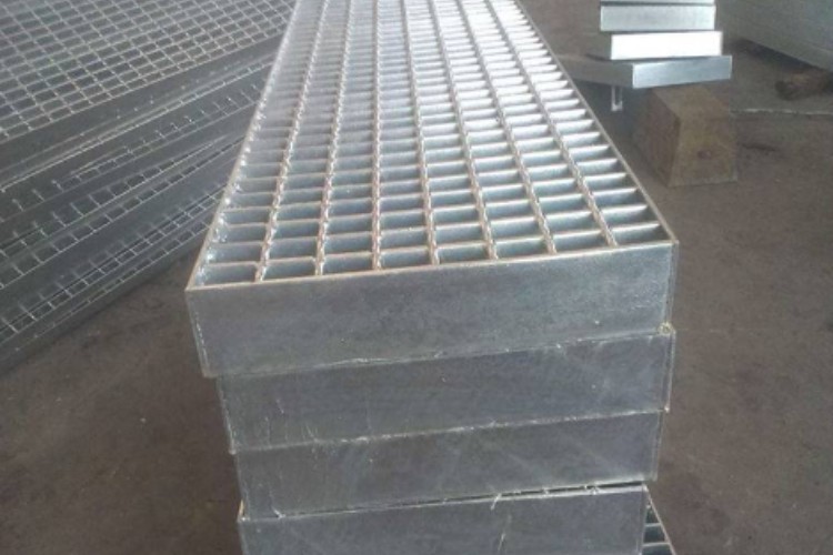 Galvanized Bar Grating Industrial Square Steel Walkway Grating