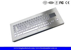 Wholesale IP65 Rugged Mini Industrial Desktop Keyboard Metal With Touchpad from china suppliers