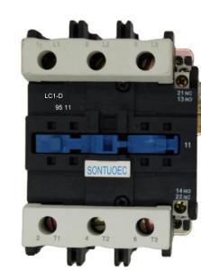 Wholesale Copper Wire 95A 3P Din Rail PA66 3 Phase AC Contactor from china suppliers