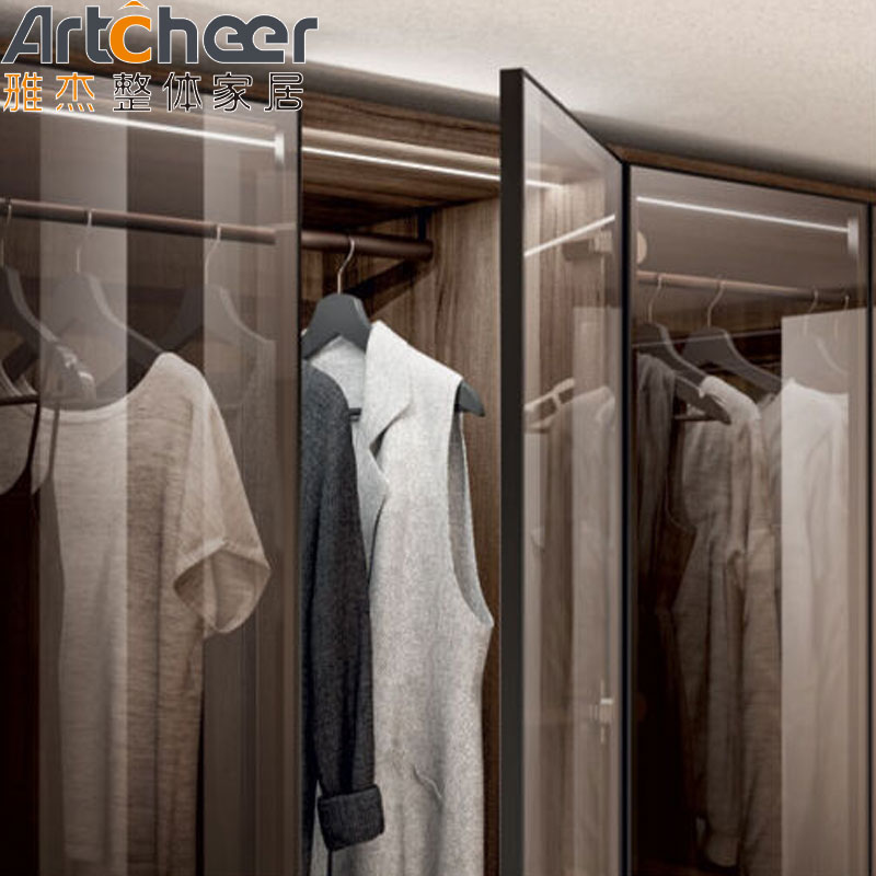 Practical Bedroom Furniture Artcheer Walkin Wardrobe Storage For Functional Kitchen Space