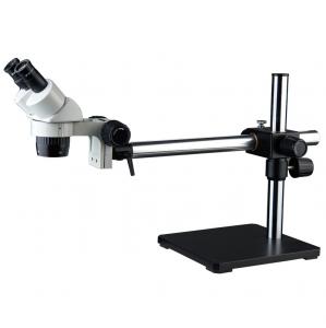 China XT24-STLB4 20X and 40x Dual Power Stereo Boom Microscope on Single arm boom stand for IT.industrial and inspection field on sale