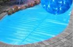 500um Blue Swimming Pool Solar Cover Heating Blanket For Above Ground Private