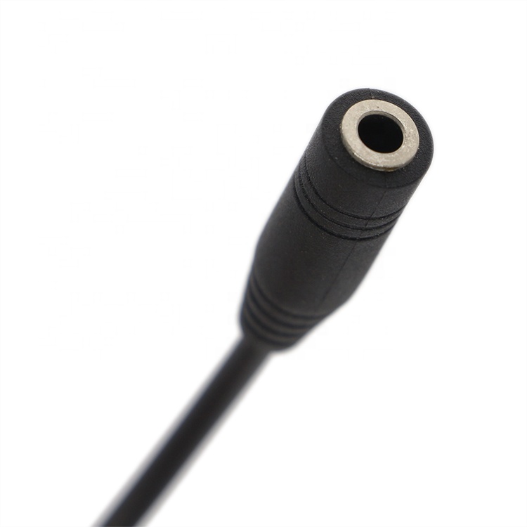 RJ9 RJ10 to Female 3.5mm CTIA Plug Audio Jack Headset Adapter Cable for Office Phone