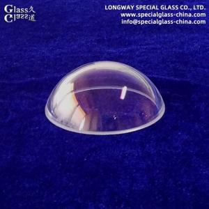 Wholesale OEM Anti-reflective Coating Optical Hemispherical Dome for CCTV Photography from china suppliers