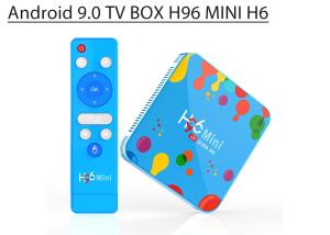 Wholesale Fashion design 6k Ultra HD Allwinner H6 smart android 9.0 H96 mini 4GB 32GB/128GB smart tv box from china suppliers