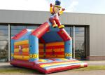 Clown Commercial Grade Bounce House , Funny Cartoon Toddler Bouncy Castle