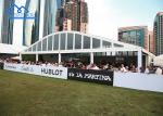 Large Wedding Aluminium Arcum Tents White Waterproof With Glass Wall Marquee