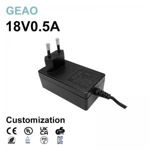 China 0.5A 18V Wall Mount Power Adapters Versatility Safe Approved on sale