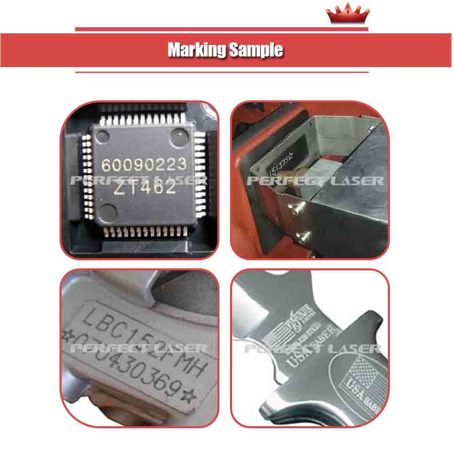 Small Portable Dot Peen Marking Machine 50HZ With LCD Screen For Metal