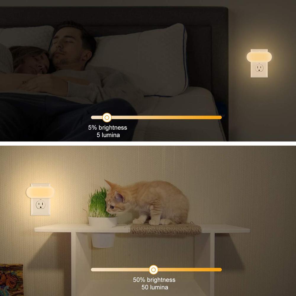 12pcs Led AC110V Children'S Plug In Night Light / Amber Led Night Light