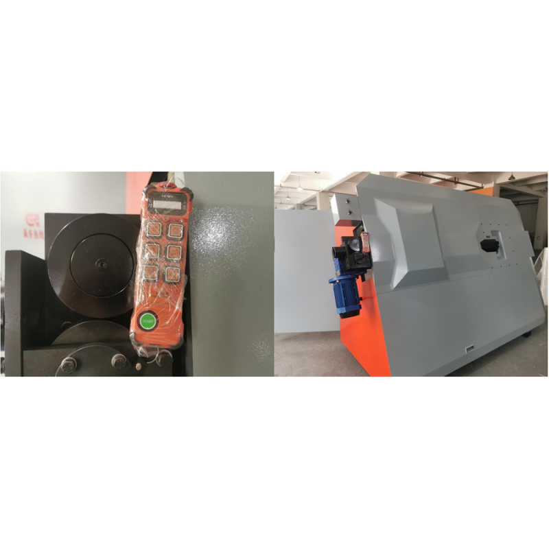 Convenient Automatic Stirrup Bending Machine Safety 29.5KW CNC Rebar Bending Machine