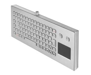 Wholesale IP68 USB Metal Industrial Keyboard with Ruggedized Touchpad for Coal Mine from china suppliers