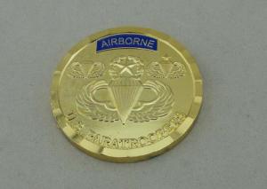 Wholesale 3D Die Struck Personalized Coins Brass Material And Diamond Cut Edge from china suppliers