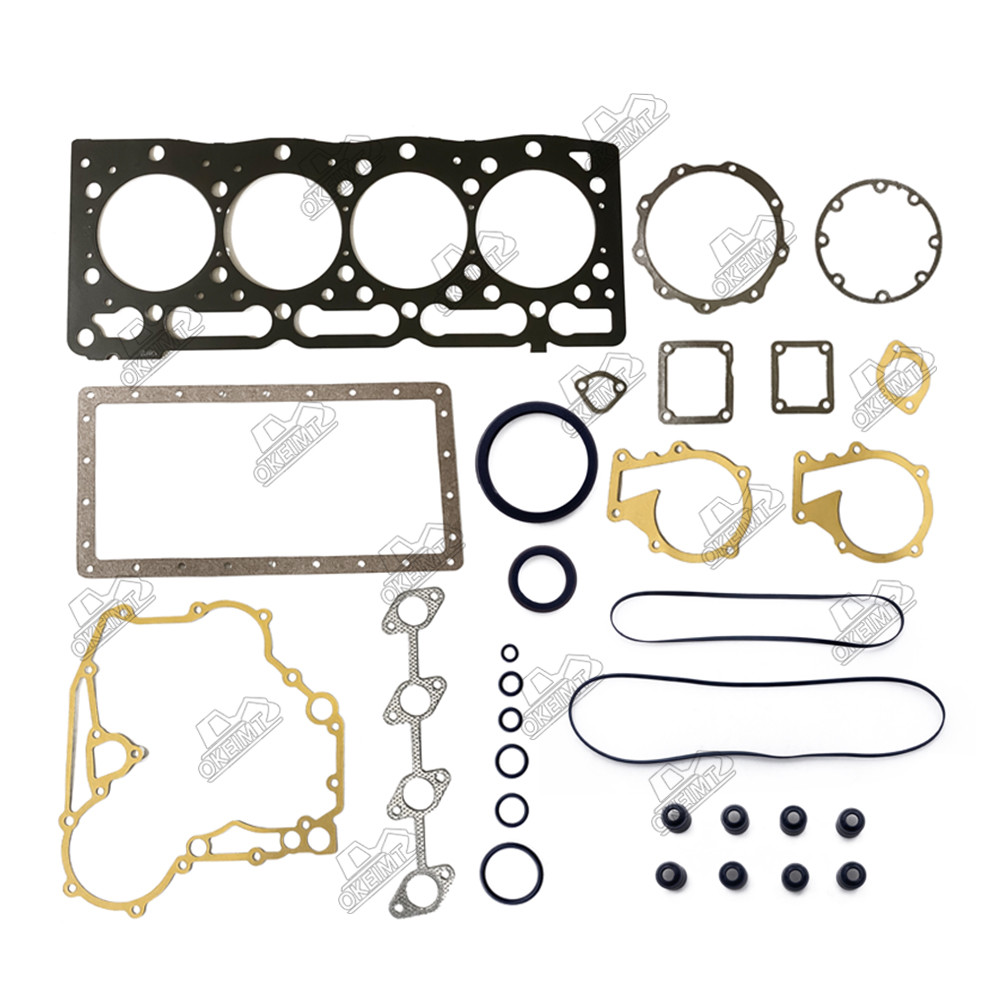 V1505 4D78 V1505-E Overhaul Gasket Kit 16285-99352 Upper Lower Set For Kubota KX71 KX91 Excavator Engine