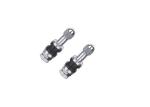 Aluminum Clamp In Tire Valve , Tubeless Tire Valve Stem TR48E Brass Core