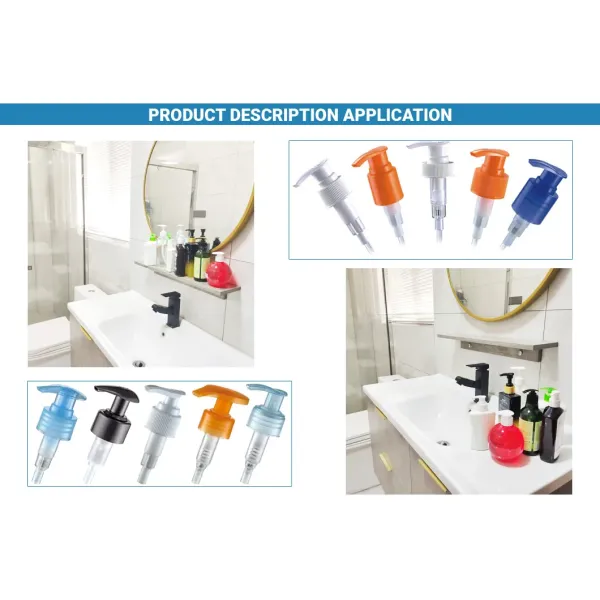 Plastic Cosmetic Packaging Lotion Pump for Cosmetic Bottle