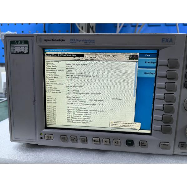 Agilent Keysight N9010A EXA Wide Signal Dynamic Range Spectrum Analyzer 26.5 GHz