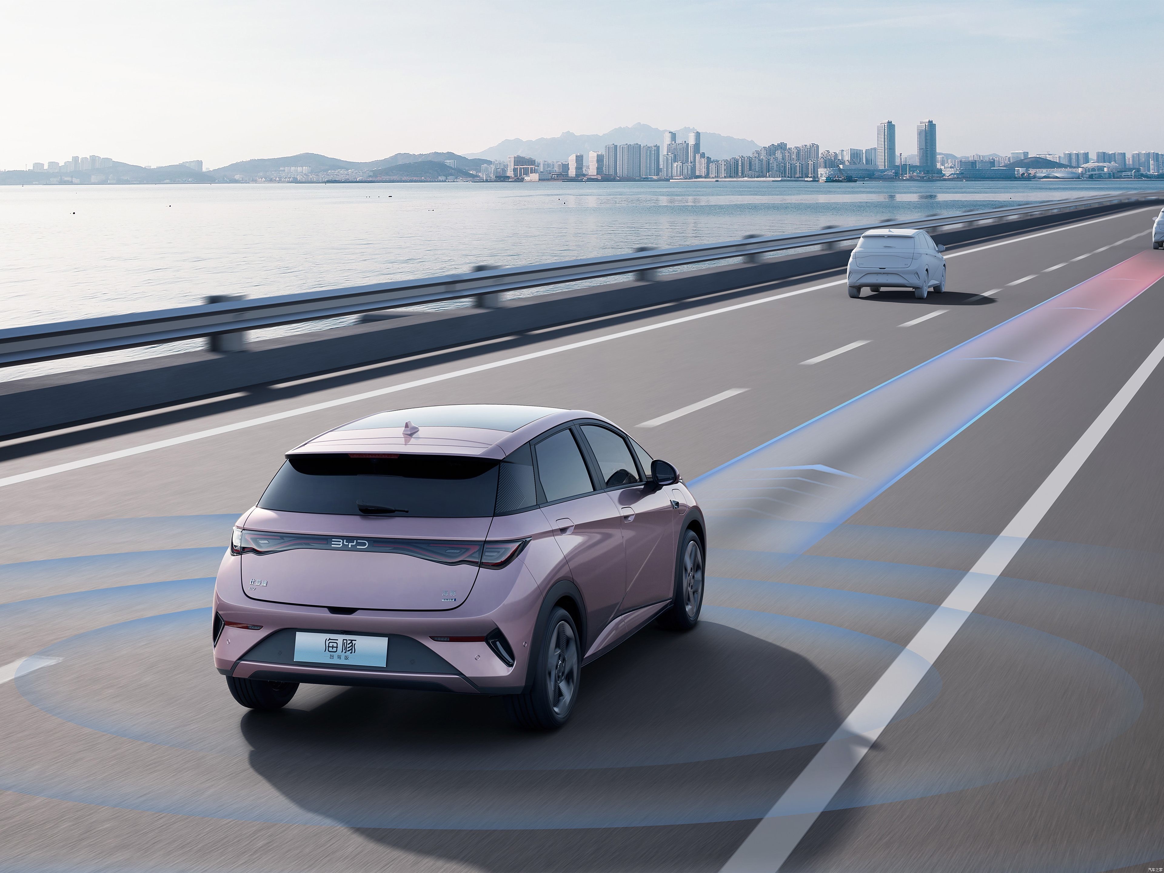 2025 BYD Dolphin, the most perfect small electric car in China. With intelligent driving function. Range 420KM-520KM.
