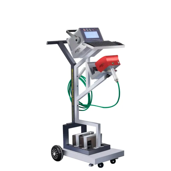 Portable Handheld DOT Peen Electric Marking Machine for 2D Code, DOT Matrix, Bitmap, Vin Marking