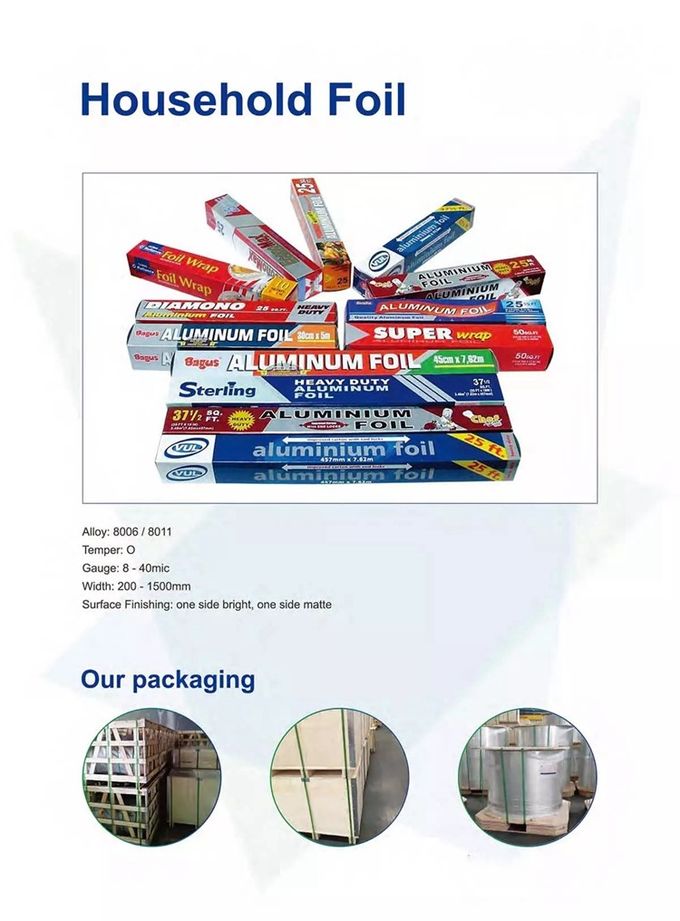 290mm 8011 Aluminum Foil Big Roll