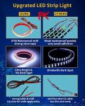 IP68 Waterproof 12V Silicone LED Light Strip Perfect for Residential and Car