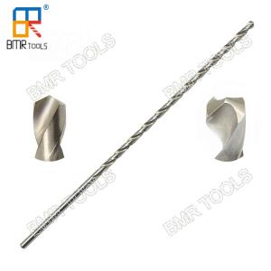 Wholesale 300mm extra long with 50mm shank length HSS 4241 bright finishing milling drill bit from china suppliers