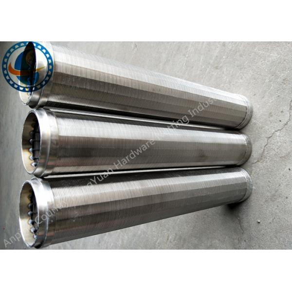 Continuous Slot Wedge Wire Screen Pipe With Excellent Corrosion Resistance