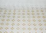 DTM French Guipure Corded Lace Fabric , 100 Polyester Chemical Lace