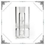 4.7 Inches Fritted Perc Glass Ashcatchers 90 Degree For Glass Bong Hookah