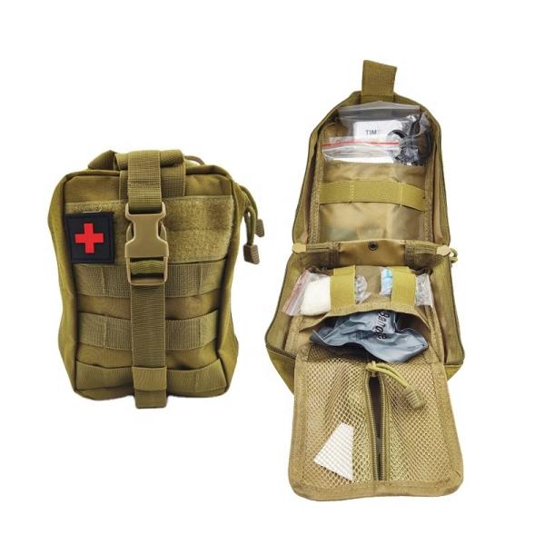 Tactical Military First Aid Kit Backpack Outdoor Emergency Survival Gear Tool