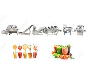 Wholesale Automatic Complete Fruit Pulp Processing Equipment Fruit Juice Manufacturing Equipment For Commerical CE Standard from china suppliers