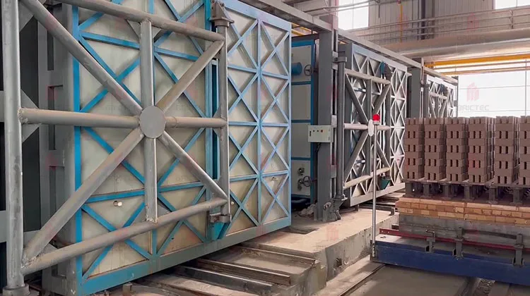 Shuttle Kiln for Clay Brick Making in Clay Block Factory and Tunnel Kiln in Clay Brick Making