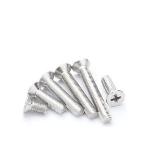 Wholesale Black Oxide Finish SUS 304 316 Stainless Steel Phillips Flat CSK Head Long Machine Screw from china suppliers