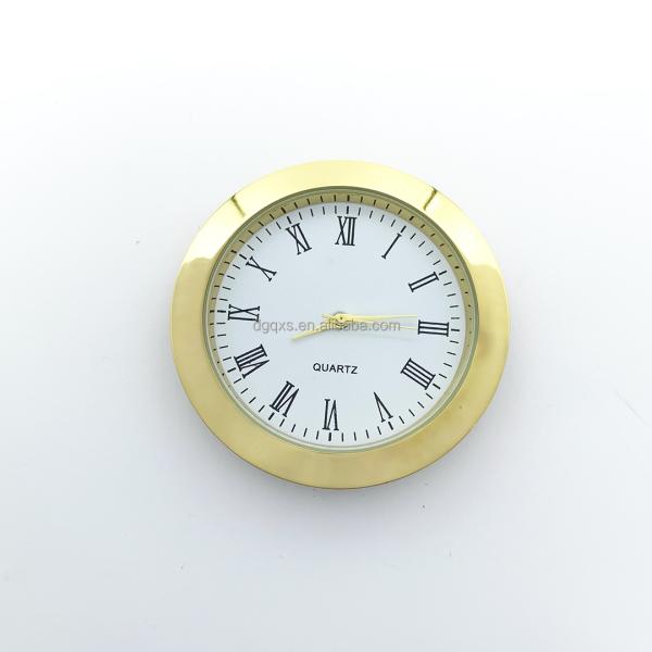 Good Quality 45mm craft clock heads watch insert clock galls
