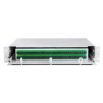 Optic Distribution Frame ODF Fiber Optic Patch Panel SC LC 72 Ports 2U Rack