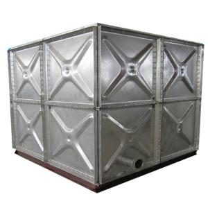 Wholesale Non Toxic 100 Lit Water Tank Galvanized Steel Square Water Container 70mm Dia from china suppliers