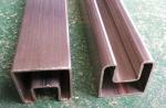 Hot Rolled Precision Steel Tube ASTM A554 Decorative Oval Single Slot Tube